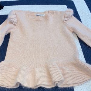 ruffle sweater